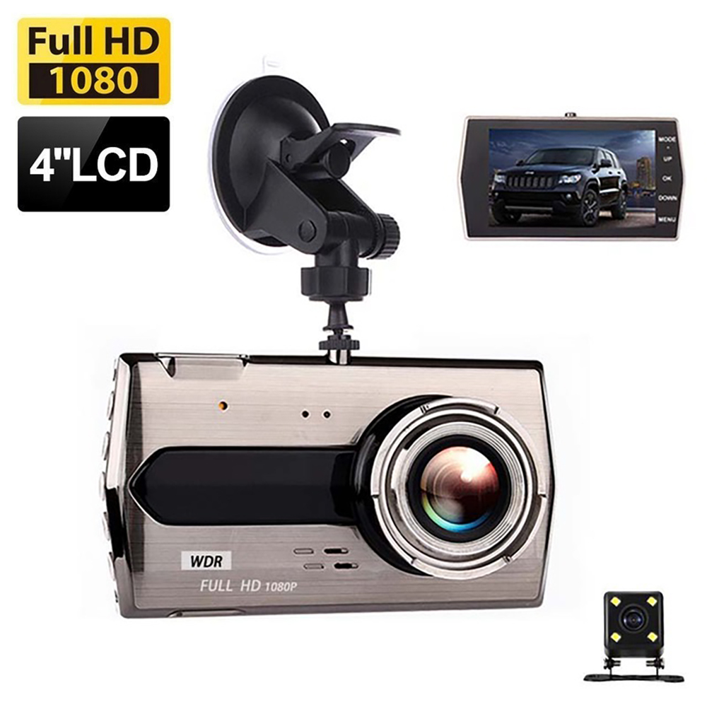 Car Accessories For Night Driving - 車 DVR ダッシュカム 1080P HD ドライブビデオレコーダーナイトビジョン車両バックカメラブラックボックスダッシュカム自動リアビューカーアクセサリー