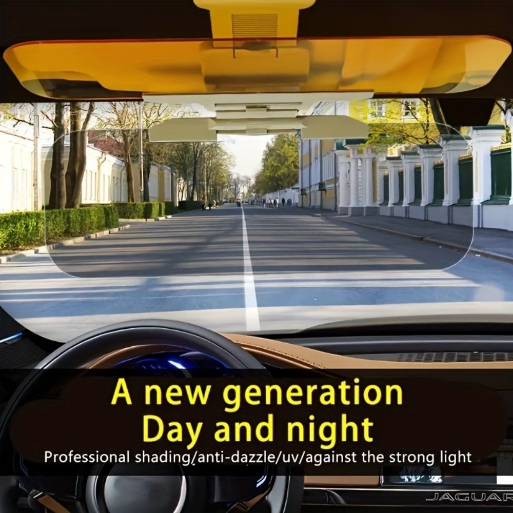 Car Accessories For Night Driving - 車のサンバイザー ゴーグル 運転手の目の保護 昼夜視力 運転ミラー サンバイザー