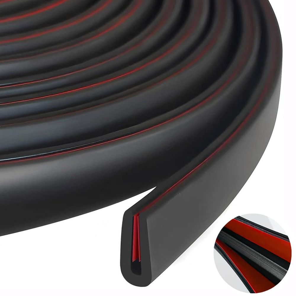 Car Door Edge Guard - 新しいU字型エッジプロテクターストリップトリム3メートルゴム製カードアガードシール防水エッジトリムストリップ
