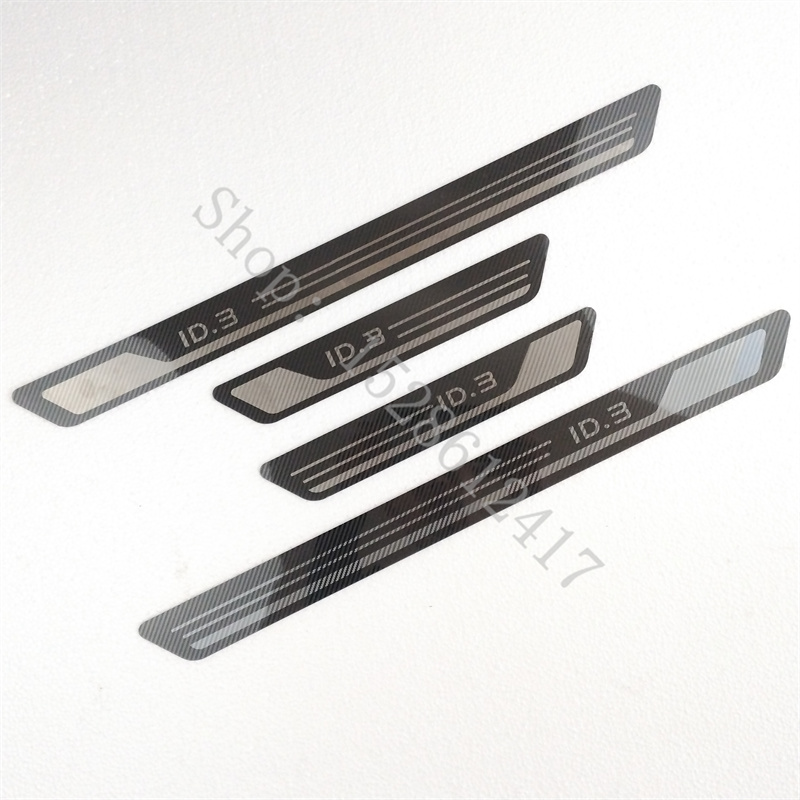 Car Door Edge Guard - VWフォルクスワーゲンID.3 ID3 2020～2025年式車用 ドアシルプロテクター スカッフプレート ドアガードステッカー