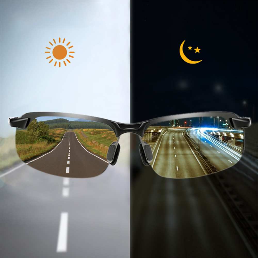 Car Accessories For Night Driving - 偏光サングラス,男性用,運転用,昼と夜に最適,豪華,カーアクセサリー