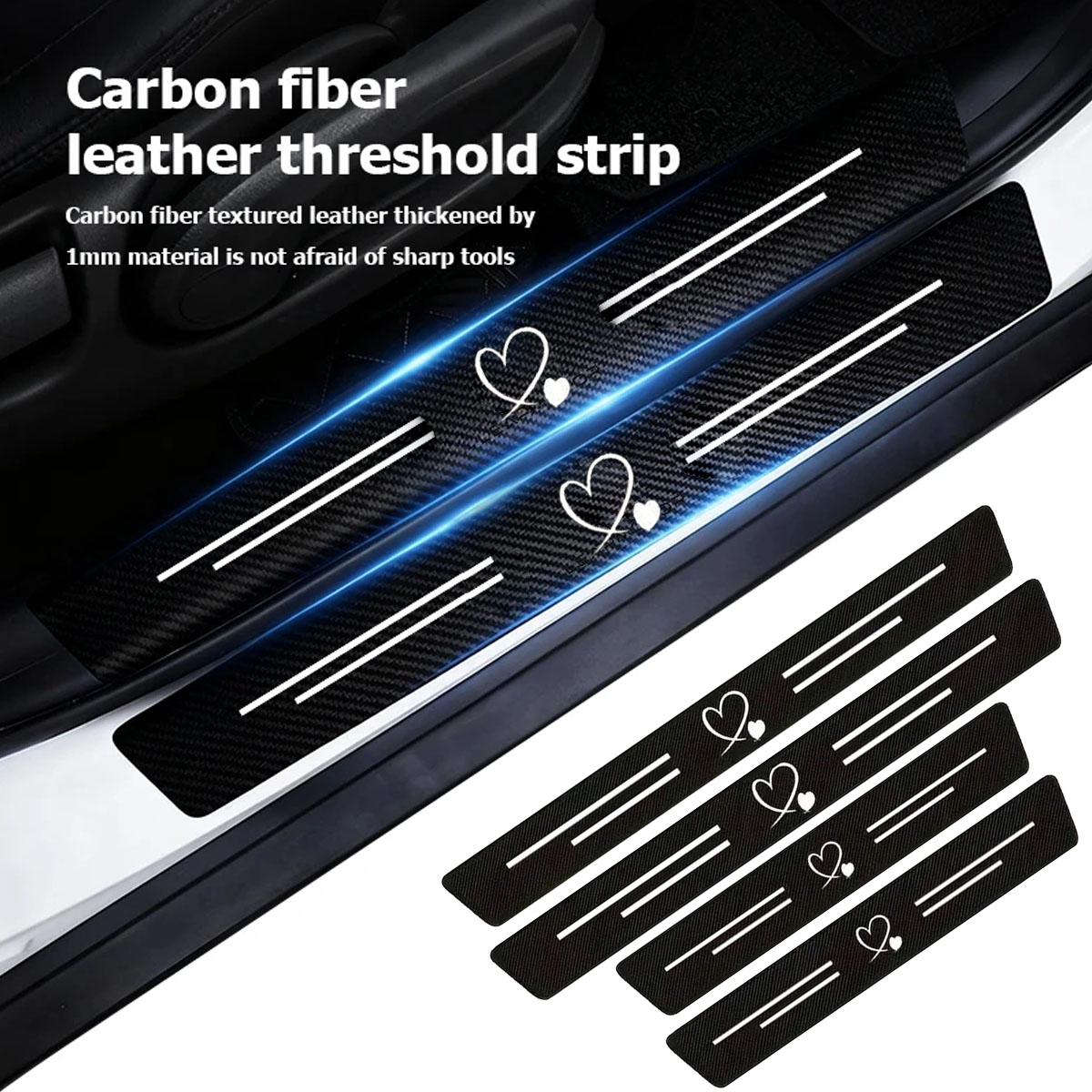 Car Door Edge Guard - 傷防止・衝突防止ゴムストリップ、ドアエッジガードストリップ、車用耐摩耗プレートプロテクター、取り付け簡単