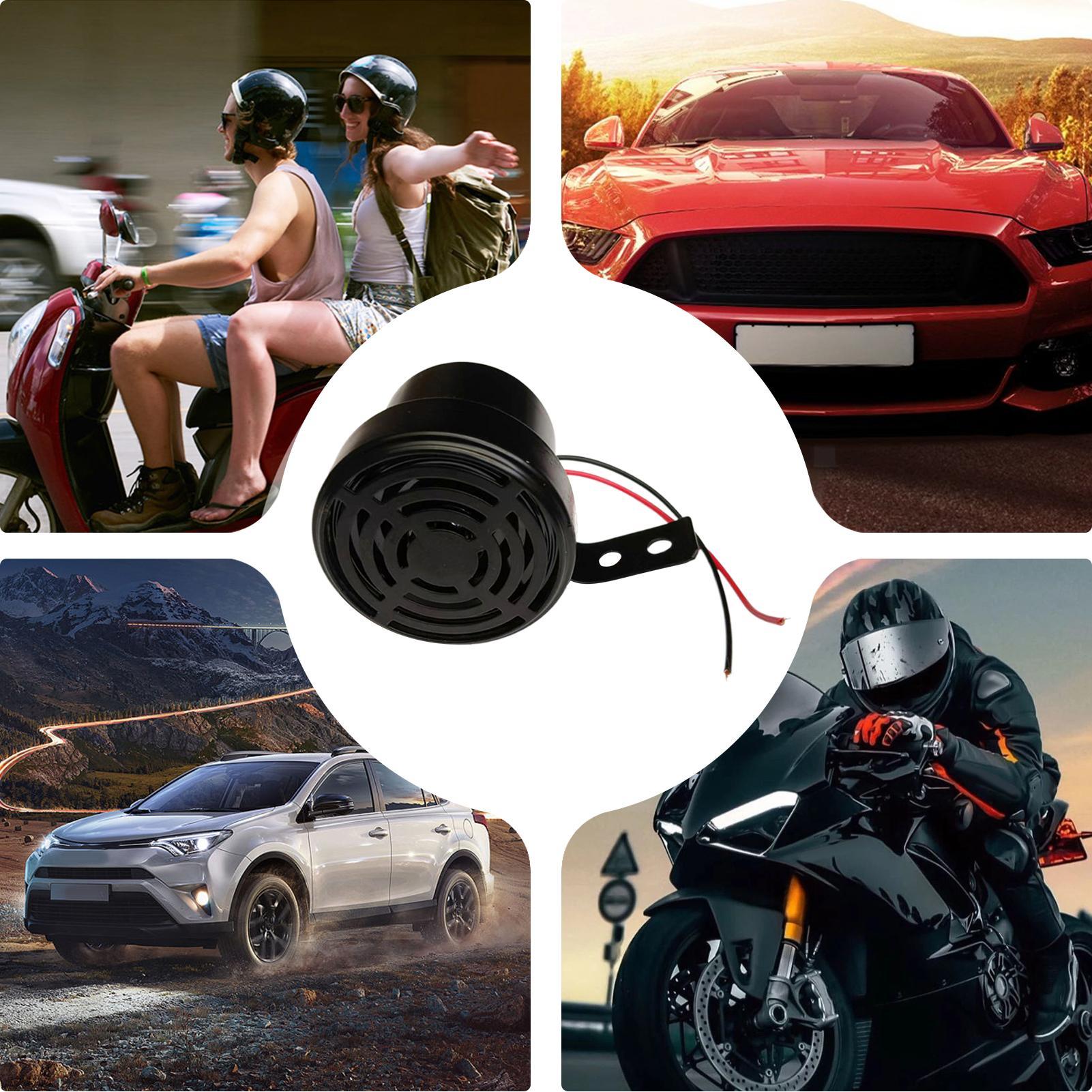 12V-80V 犬の吠え声ホーンオートバイ電気自動車用大音量 - Car Accessories Unique のレビューと価格