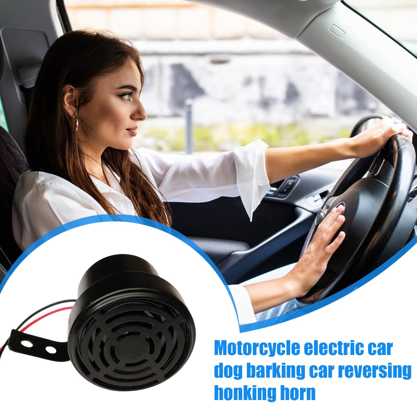 12V-80V 犬の吠え声ホーンオートバイ電気自動車用大音量 - Car Accessories Unique のレビューと価格