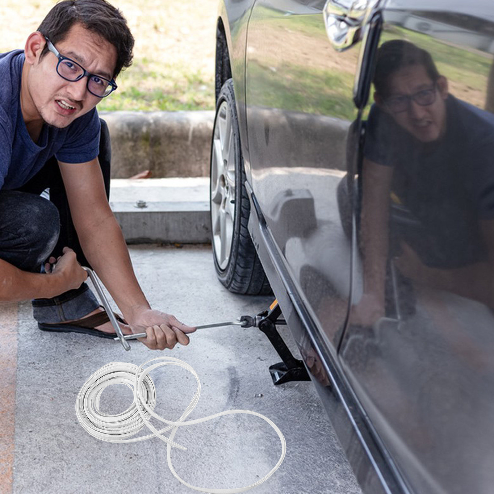 U字型車のドアエッジガードトリムストリッププロテクターゴム鋼 - Car Door Edge Guard のレビューと価格