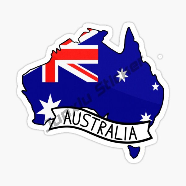カンガルーゾーンオーストラリアバンパーステッカーかわいいオー - Car Accessories Australia のレビューと価格