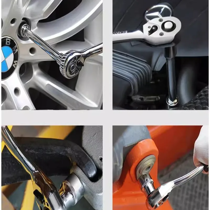 ラチェットレンチ多機能セット機械式自動車修理コンビネーション - Car Accessories Workshop のレビューと価格