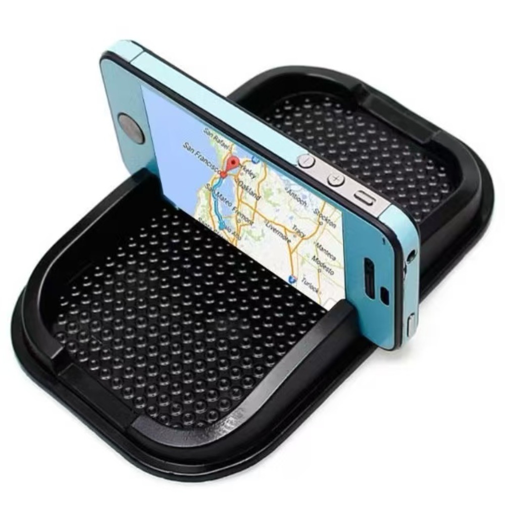 シリコン製滑り止めマット 車載ホルダー ユニバーサルデスクフ - Car Anti-Slip Dashboard Mat のレビューと価格