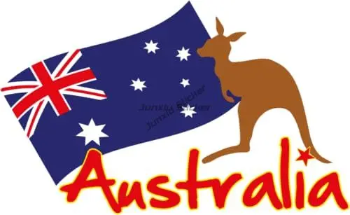 AUS オーストラリア国旗マップエンブレムクリエイティブ P - Car Accessories Australia のレビューと価格