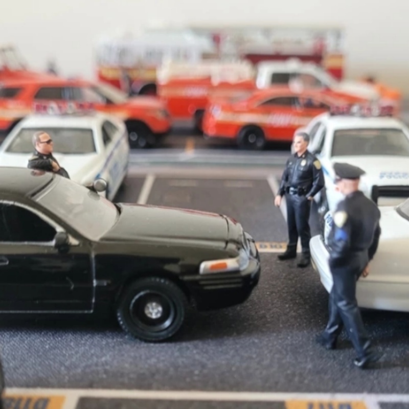グリーンビーンモデル Nypd ニューヨーク警察 1:64  - Car Accessories York のレビューと価格
