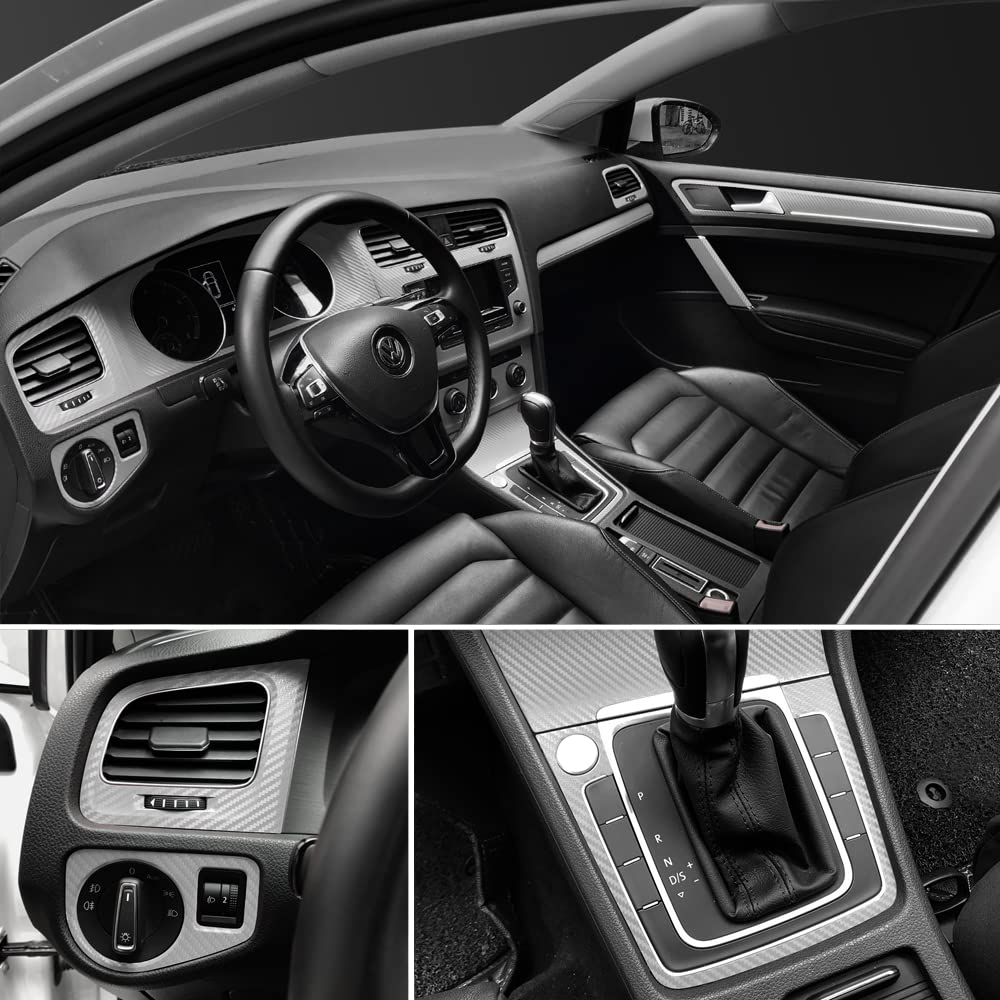 カーボンファイバー車体フィルムビニールラップマットアクセサリ - Car Accessories Unique のレビューと価格