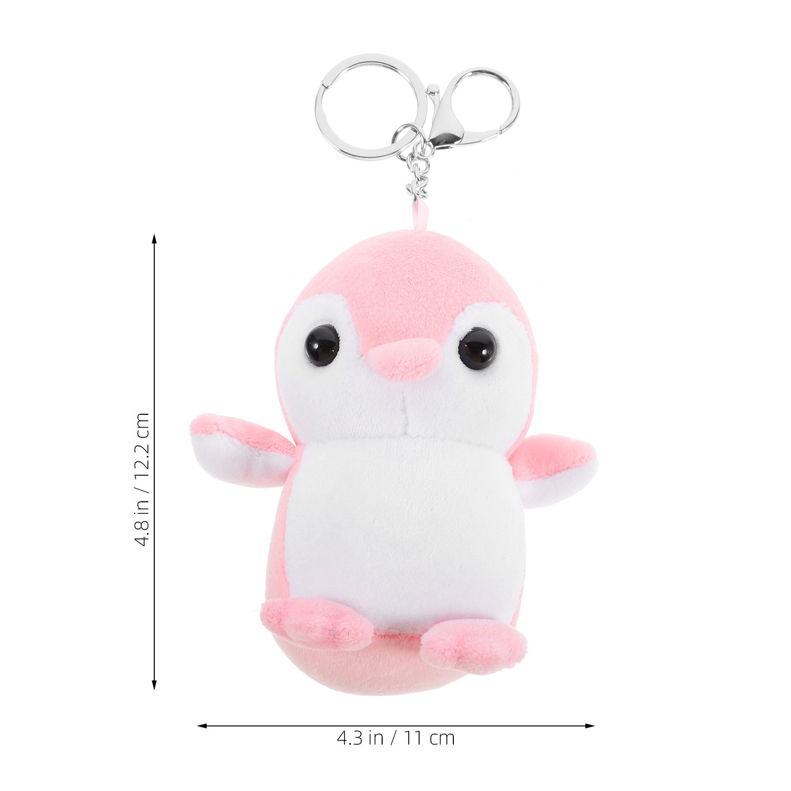 かわいい小さなペンギンキーホルダーソフトペンダント装飾チャー - Car Accessories Unique のレビューと価格