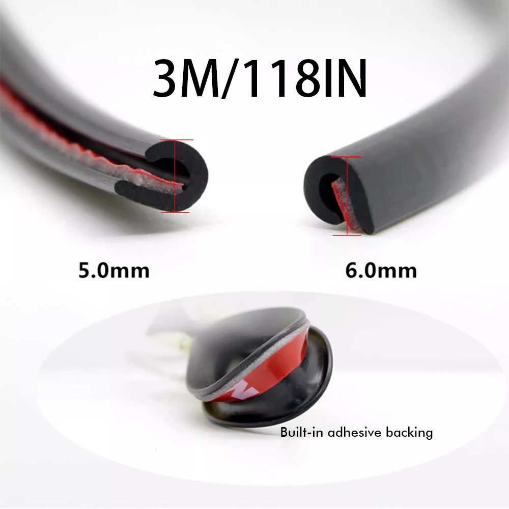 3/5 メートルマルチカラーカードアエッジ PVC スクラッ - Car Door Edge Guard のレビューと価格