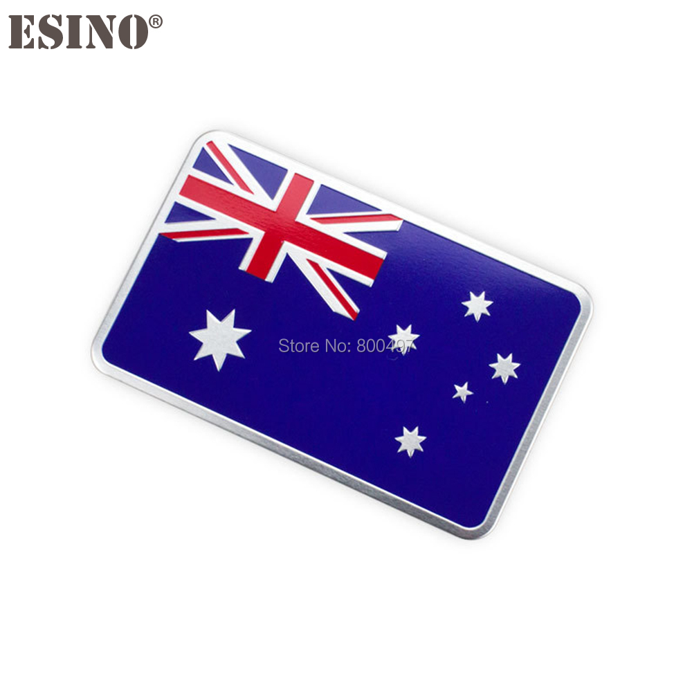 カースタイリング新デザインオーストラリア国旗セット 3D メ - Car Accessories Australia のレビューと価格