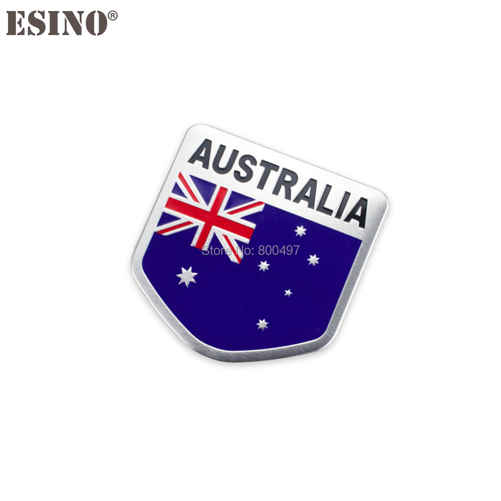カースタイリング新デザインオーストラリア国旗セット 3D メ - Car Accessories Australia のレビューと価格