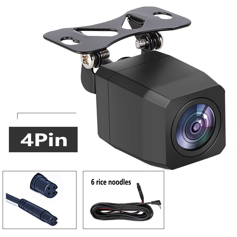 反転画像反転カメラフルカラービデオ4PIN HD 1080P - Car Accessories For Night Driving のレビューと価格