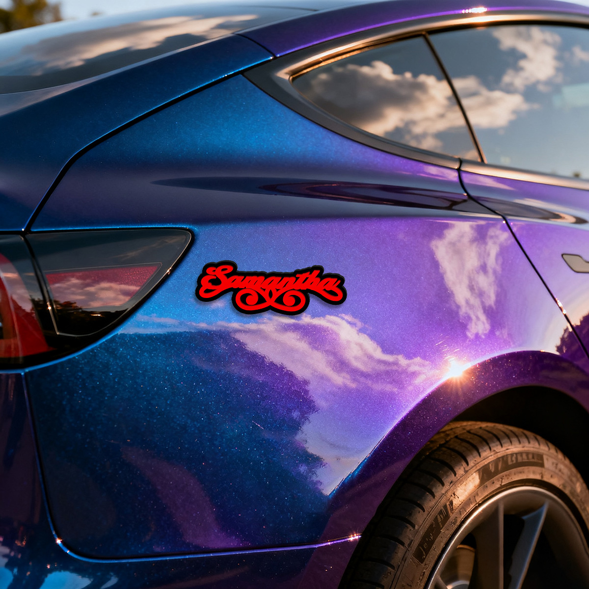 エレガントなサマンサスワールフリーチサインシグネチャー車外装 - Car Accessories Exterior のレビューと価格