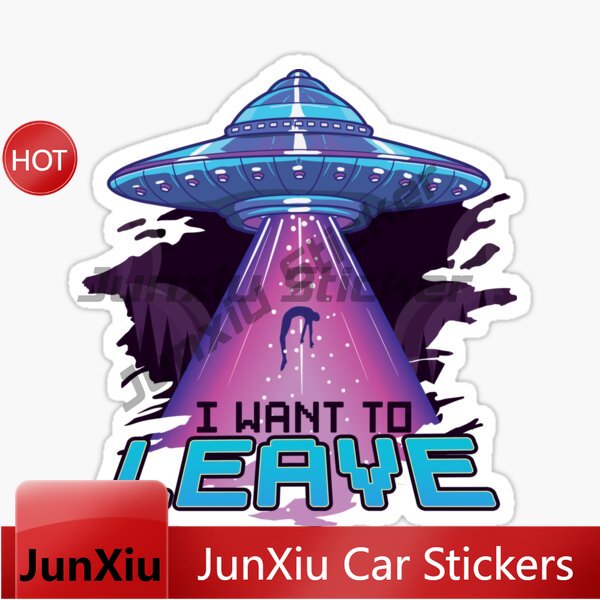 UFO AREA 51 I WANT TO LEAVE 車の - Car Accessories Quotes のレビューと価格