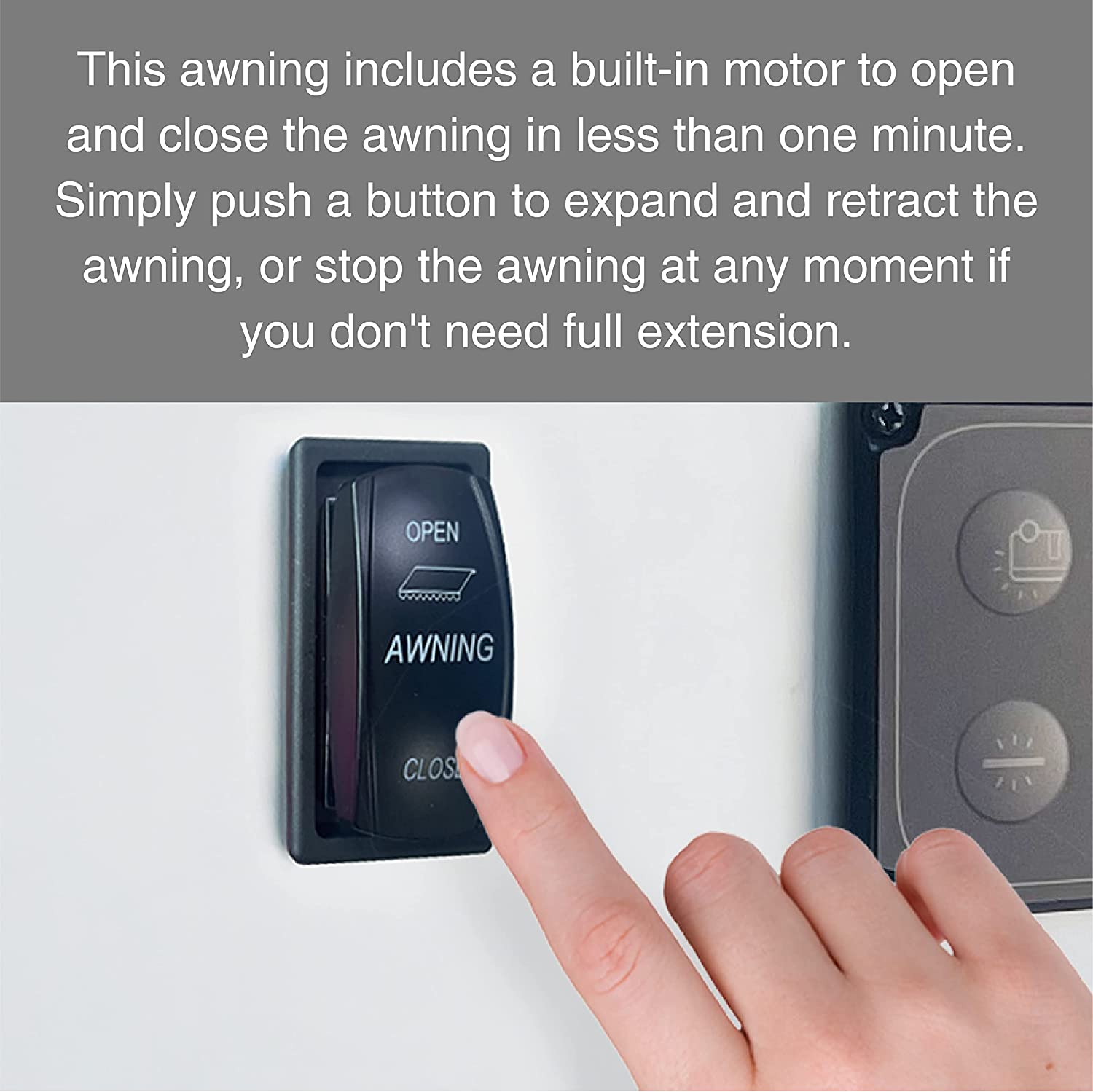Awnlux キャンピングカー RV 外装アクセサリー トレ - Car Accessories Exterior のレビューと価格