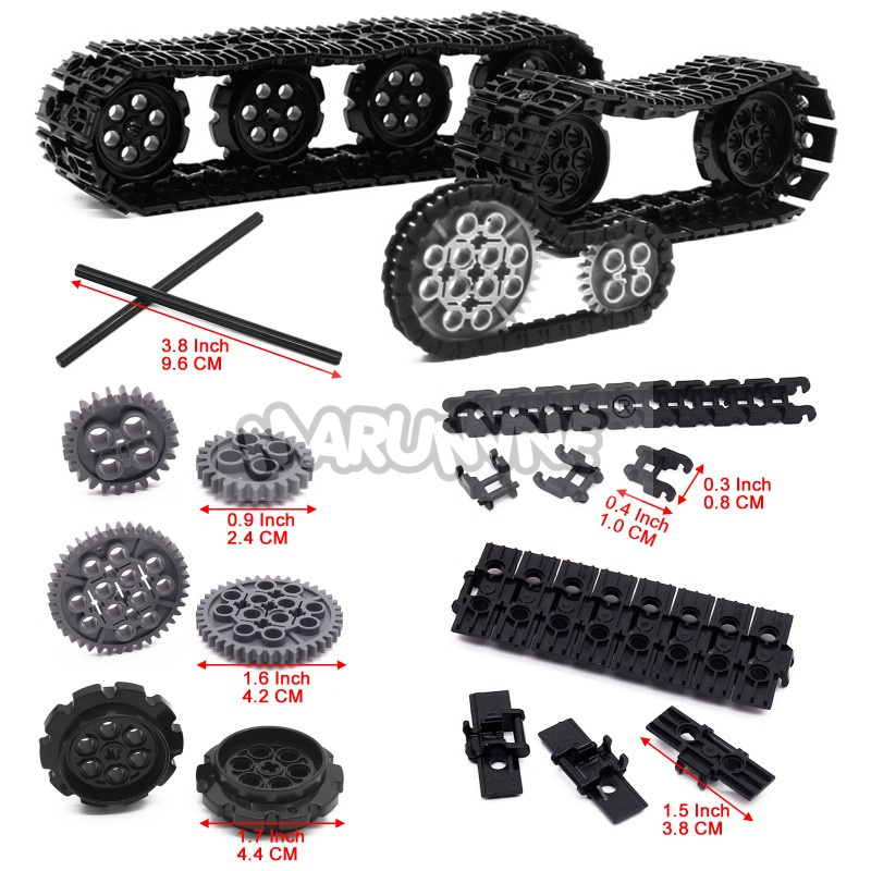 ビルディングブロックトラックシートセット、ハイテクレンガ部品 - Car Accessories Workshop のレビューと価格