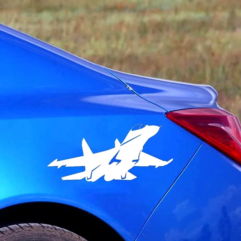車のステッカー Su-27 航空機防水自動車装飾カースタイリ - Car Accessories Quotes のレビューと価格