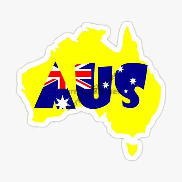 AUS オーストラリア国旗地図風景エンブレムクリエイティブ  - Car Accessories Australia のレビューと価格