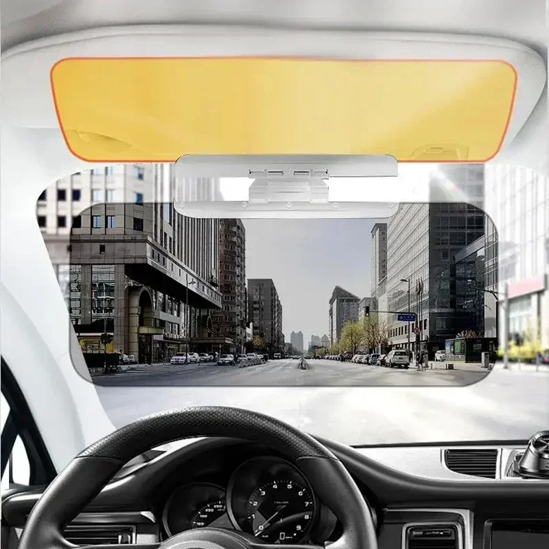 車用サンバイザー ゴーグル クリップオン式 紫外線防止 遮光 - Car Accessories For Night Driving のレビューと価格