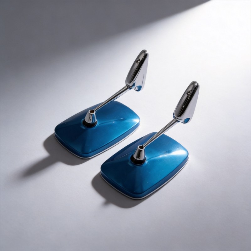 クラシックカー スクエアドア サイドミラー 左右ペア プジョ - Car Accessories Exterior のレビューと価格