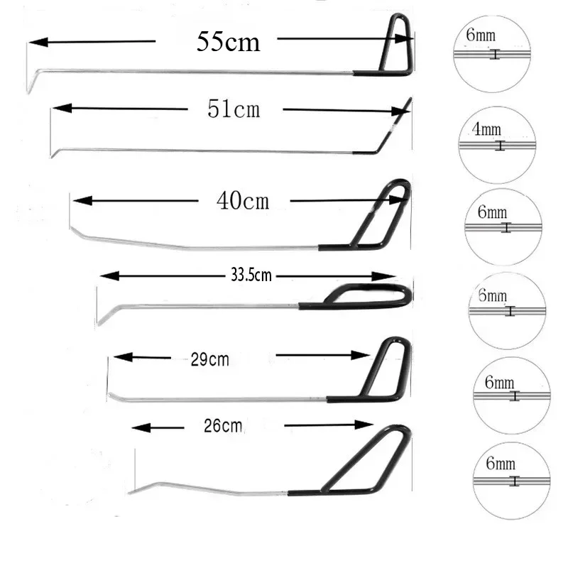 車体のへこみ除去バールキット自動あられへこみ分解修理フックプ - Car Accessories Workshop のレビューと価格