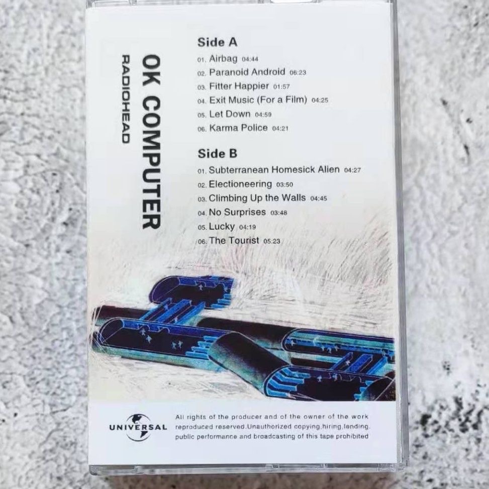クラシック Radiohead トムヨーク音楽テープ OK  - Car Accessories York のレビューと価格