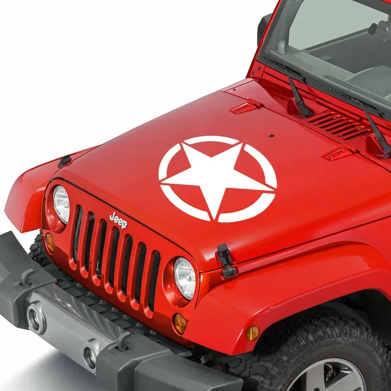 車のステッカーミリタリースターダイカットビニールデカール防水 - Car Accessories Quotes のレビューと価格