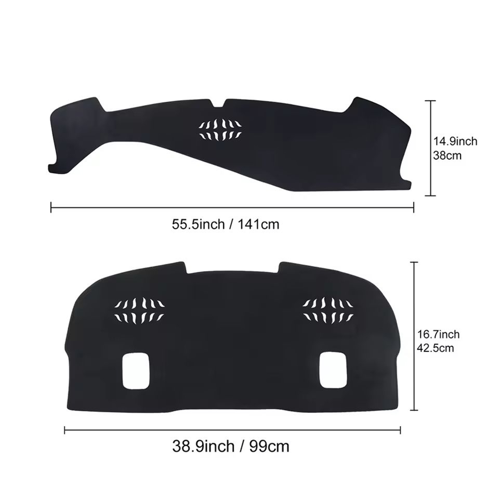 フォードマスタング 2024 2025 2026 アクセサリ - Car Anti-Slip Dashboard Mat のレビューと価格